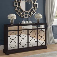 Dark Walnut 60'' Wide 3 Drawer Sideboard Decorate Any Narrow Hallway Or Dining Room, Or Living Room and Still Yield Plenty Of Storage Space