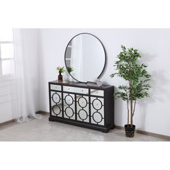 Dark Walnut 60'' Wide 3 Drawer Sideboard Decorate Any Narrow Hallway Or Dining Room, Or Living Room and Still Yield Plenty Of Storage Space