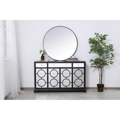Dark Walnut 60'' Wide 3 Drawer Sideboard Decorate Any Narrow Hallway Or Dining Room, Or Living Room and Still Yield Plenty Of Storage Space