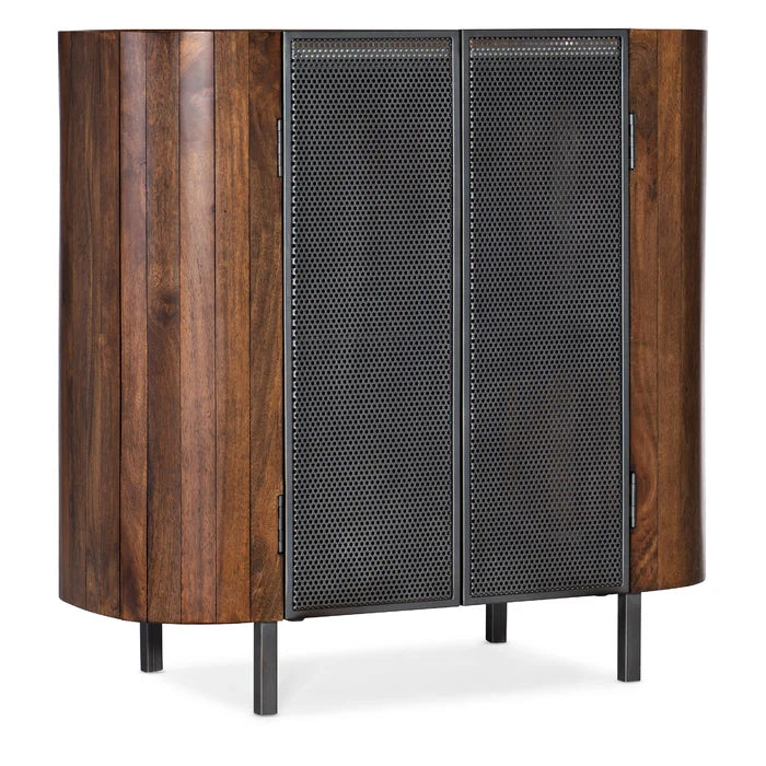 Melange 36'' Tall 2 - Door Accent Cabinet Solid Wood Perfect Organize