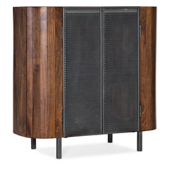 Melange 36'' Tall 2 - Door Accent Cabinet Solid Wood Perfect Organize
