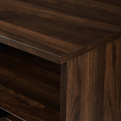58'' Wide Sideboard Perfect your Office or Entranceway Four Angled Doors That Feature Finger Pulls Instead of Handles