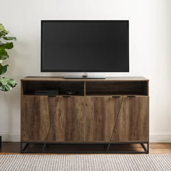 Rustic Oak  58'' Wide Sideboard Perfect For your Office or Entryway