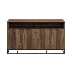 Rustic Oak  58'' Wide Sideboard Perfect For your Office or Entryway