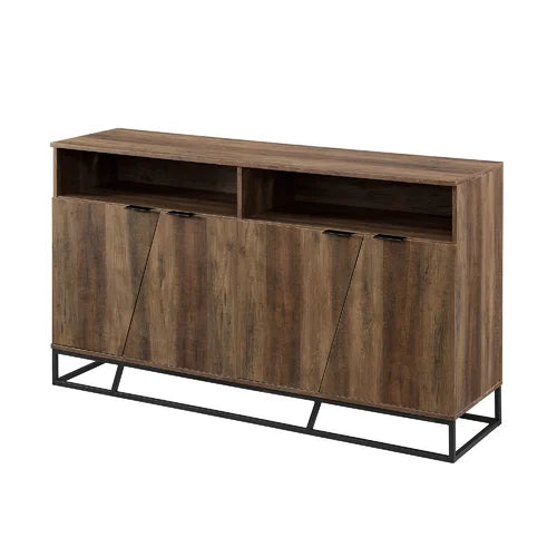 Rustic Oak  58'' Wide Sideboard Perfect For your Office or Entryway