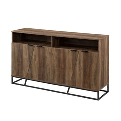 Rustic Oak  58'' Wide Sideboard Perfect For your Office or Entryway