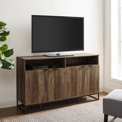 Rustic Oak  58'' Wide Sideboard Perfect For your Office or Entryway