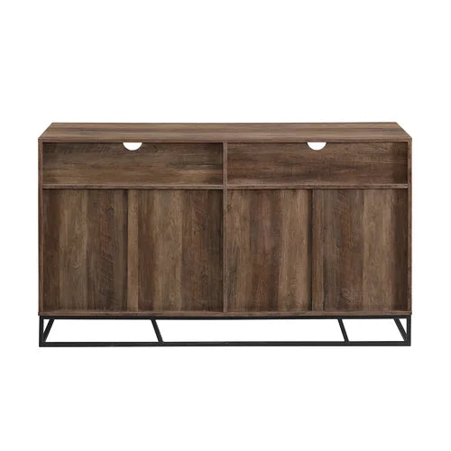 Rustic Oak  58'' Wide Sideboard Perfect For your Office or Entryway