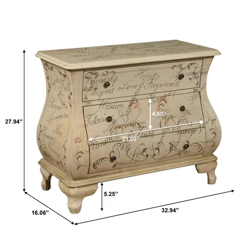 Menchaca 3 - Drawer Accent Chest Brings Both Style And Storage Home Perfect Space Saving