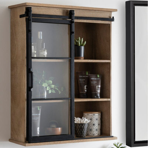 27.5'' Tall Wood 1 - Door Accent Cabinet Organize your Home While Elevating its Rustic Decor Aesthetic