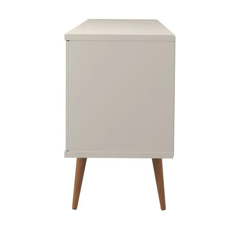 Off White Michaelson 64'' Wide 3 Drawer Buffet Table Blend of Solid and Engineered Wood