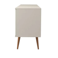 Off White Michaelson 64'' Wide 3 Drawer Buffet Table Blend of Solid and Engineered Wood