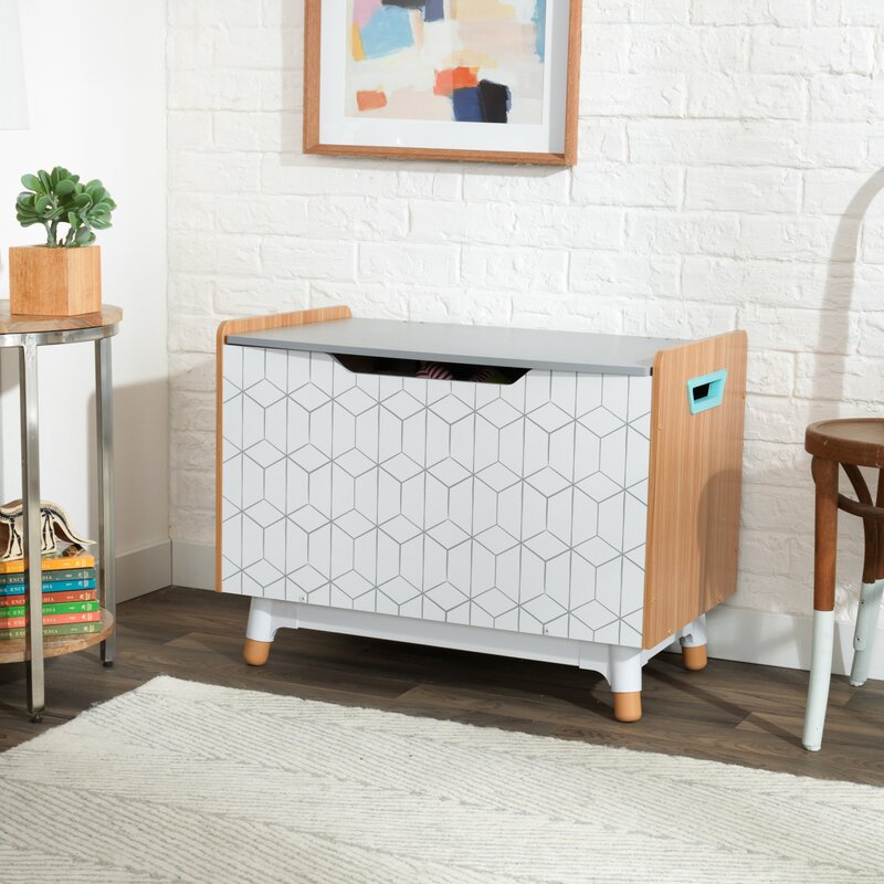 Toy Storage Bench Living Room Playroom or Bedroom Furniture With Ease