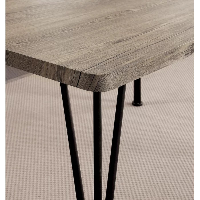 Natural/Dark Bronze Middleport 4 Person Dining Set Indoor Design