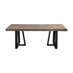 Miesville 84'' Dining Table Rustic Inspired Charm with Clean Modern Lines