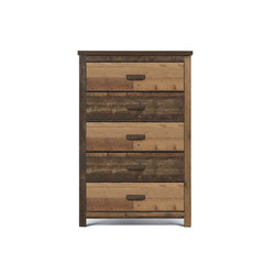 Milano 5 Drawer 31.3'' W Chest Made From Solid Rubberwood and Particle Board