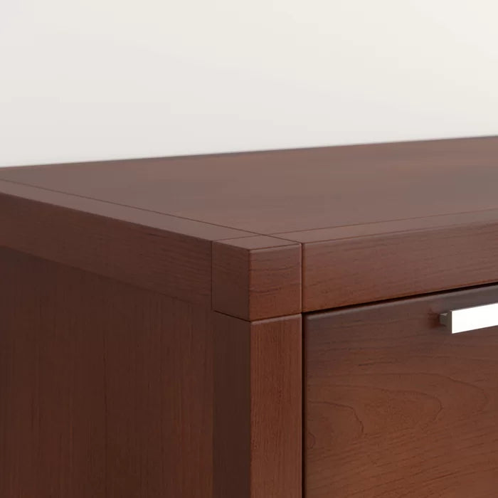 Milburn 6 Drawer 45'' W Solid Wood Dresser Six Spacious Drawers Offer Storage Space