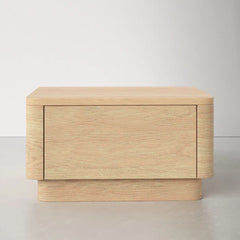 Mille 11'' Tall 1 - Drawer Nightstand in Light Oak Comforting Design Perfect for Living Room