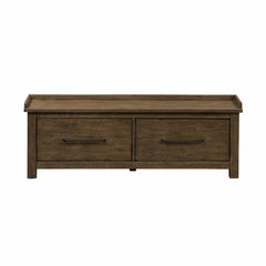 Millville Storage Bench Solid and Engineered Wood