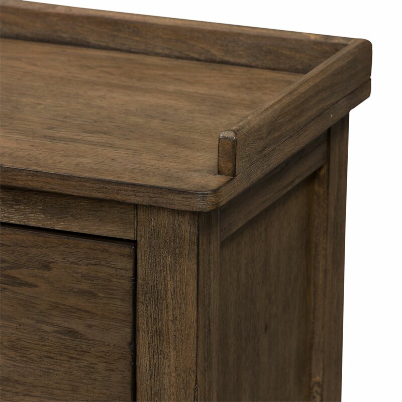 Enright Wood Storage Bench Crafted From Acacia Wood