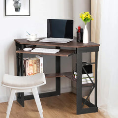 Minatare Corner Desk 90 Degrees Corner Design Perfect for Home Office