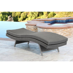 Gray Mirabel 79'' Long Reclining Chaise Lounge Set of 2