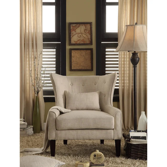 Millett top wingback chair