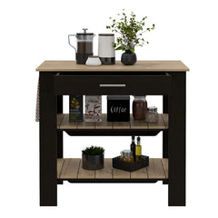 Mirmande 40'' Wide Kitchen Island Style and Functionality to your Kitchen Space