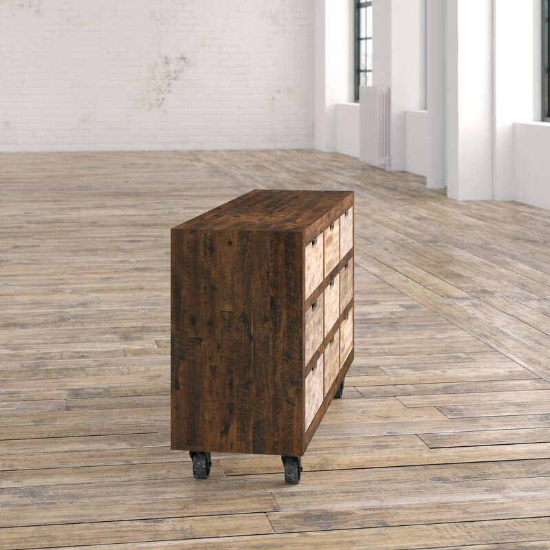 60'' Wide 9 Drawer Sideboard Great for Living Room Entryway