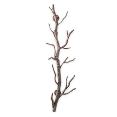 Brown 9'' Wide Wall Mounted Coat Rack Bring A Lustrous, Decorative Touch to your Bathroom, Entryway, or Mudroom