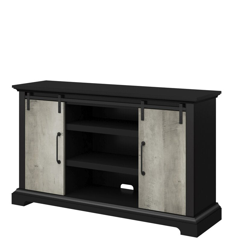 Mohammad TV Stand for TVs up to 60" Metal Railing Hardware
