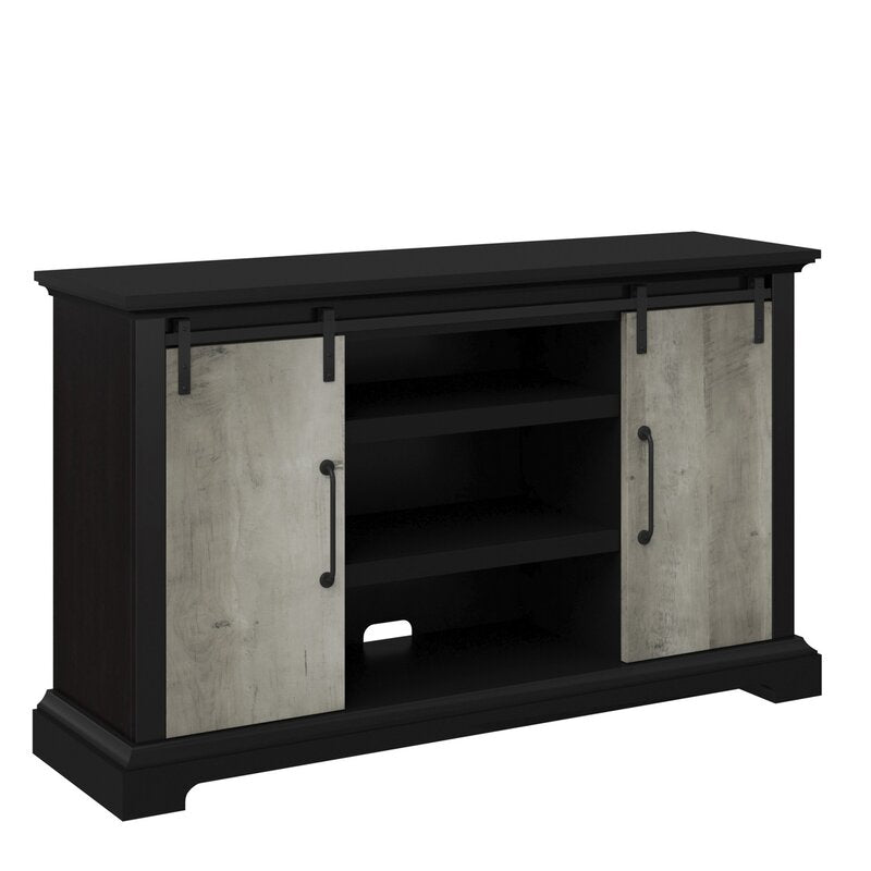Mohammad TV Stand for TVs up to 60" Metal Railing Hardware
