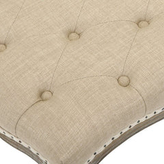 Wheat Beige Solid Wood Bench Add A Vintage Touch to your Home with this Bedroom Bench Can Complement Any Home Decor