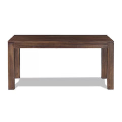 Rustic Walnut Montauk 63'' Pine Solid Wood Dining Table Design