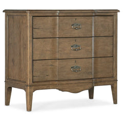Medium Wood Montebello 3 Drawer 36'' W Solid Wood Dresser Indoor Design