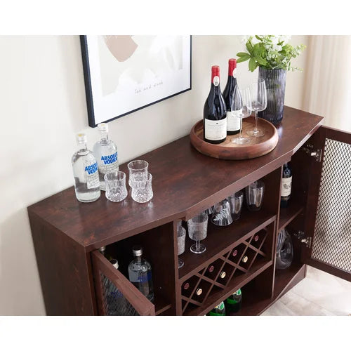 Mahogany Morgan Bar Cabinet Made From Solid And Engineered Wood