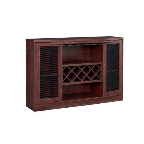 Mahogany Morgan Bar Cabinet Made From Solid And Engineered Wood