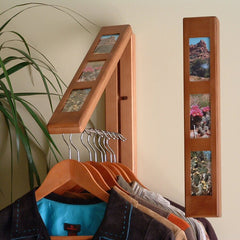 Wood Hanging Organizer Perfect for Small Apartments and Cozy Master Suites, this Hanging Organizer