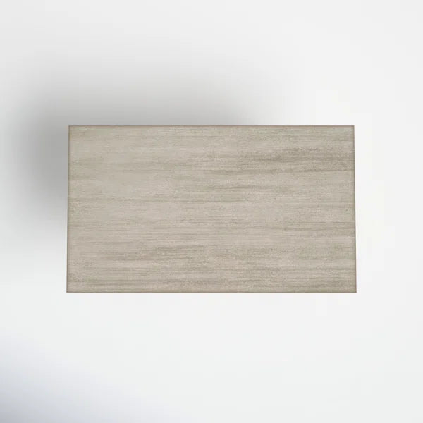 Murrow Floor Shelf Coffee Table with Storage Contemporary Style