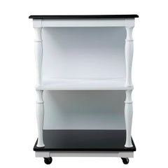 Muxlow 38'' Wide Rolling Kitchen Cart Offers Plenty of Space Classic Style