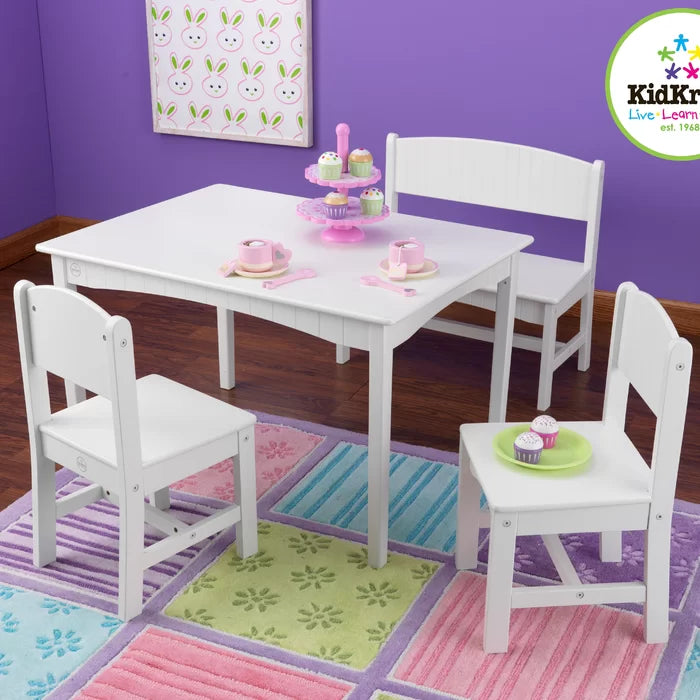 Nantucket kids 4 piece table and chair set sales