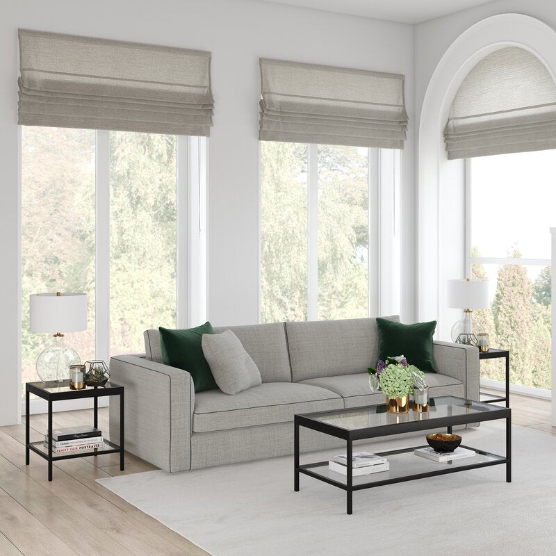 Nave 4 Legs Coffee Table with Storage Clean Lines Combined with Sleek Finishes