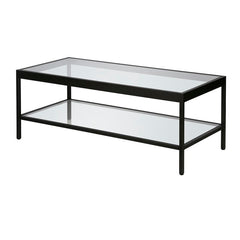 Nave 4 Legs Coffee Table with Storage Clean Lines Combined with Sleek Finishes