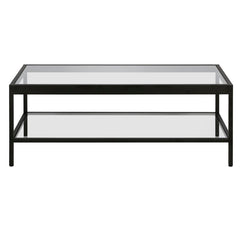Nave 4 Legs Coffee Table with Storage Clean Lines Combined with Sleek Finishes