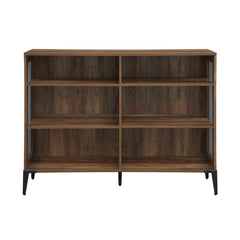 1 Rustic Oak Nazarene 40'' H x 52'' W Standard Bookcase