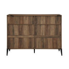 1 Rustic Oak Nazarene 40'' H x 52'' W Standard Bookcase