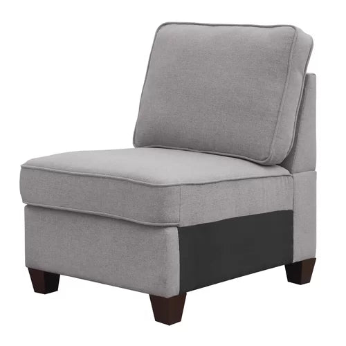 Nelms 149.5" Wide Right Hand Facing Corner Sectional with Ottoman