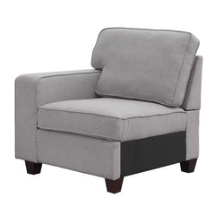 Nelms 149.5" Wide Right Hand Facing Corner Sectional with Ottoman
