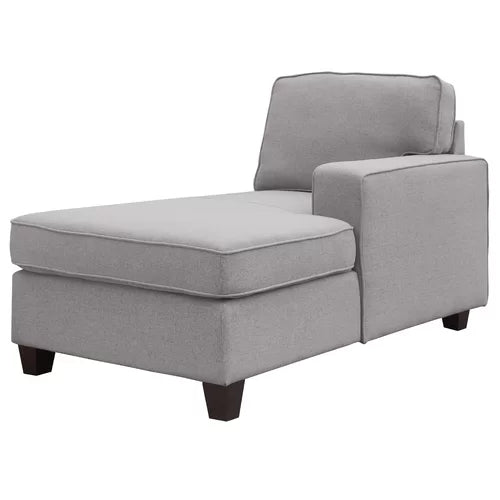 Nelms 149.5" Wide Right Hand Facing Corner Sectional with Ottoman