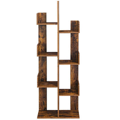 54.99'' H x 19.64'' W Geometric Bookcase Tree-Shaped Shelf